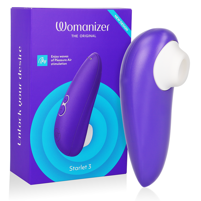 Mercadox WOMANIZER - STARLET 3 ESTIMULADOR CLITORIAL INDIGO