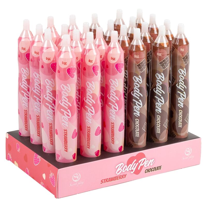 Mercadox SECRET PLAY - BODY PEN DISPLAY 24 UNIDADES