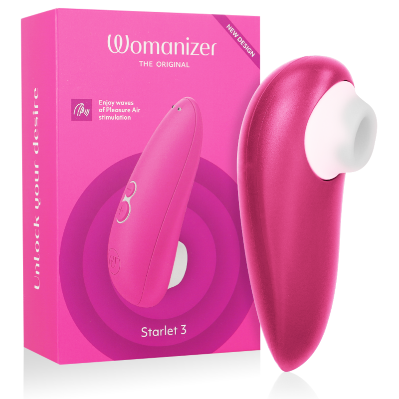 Mercadox WOMANIZER - STARLET 3 ESTIMULADOR CLITORIAL ROSA