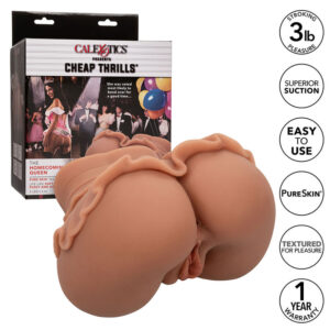 CALEXOTICS – A RAINHA DO BAILE MASTURBADOR DUPLO REALÍSTICO CARAMELO