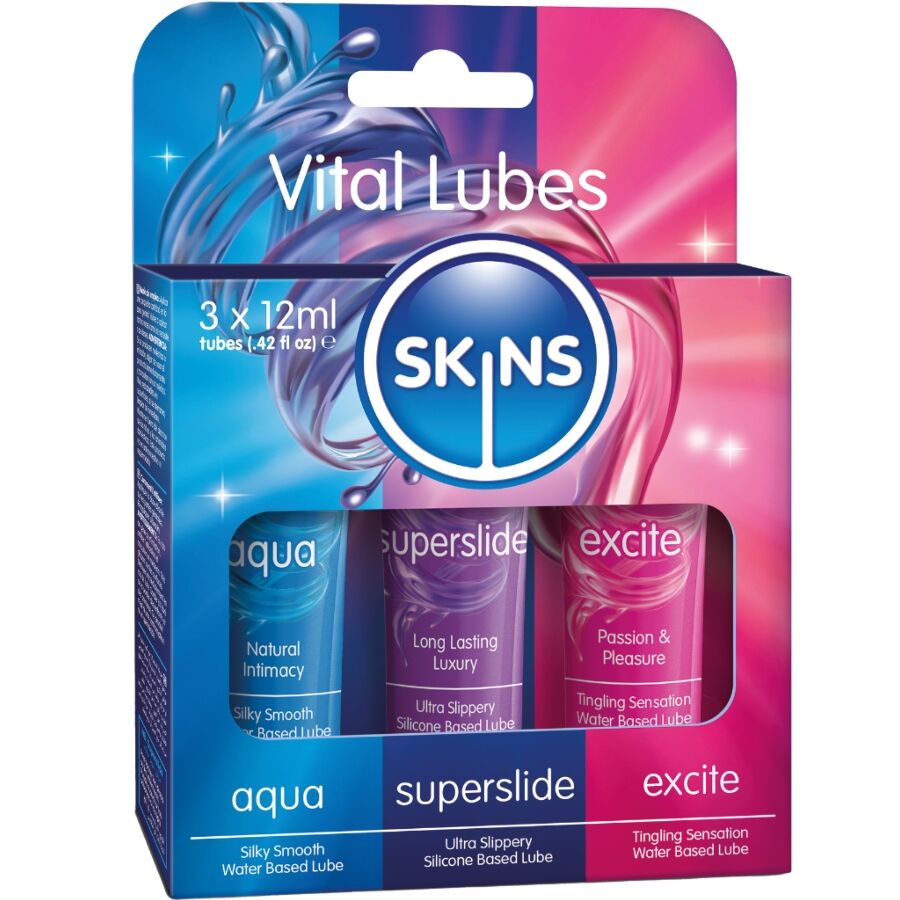 Mercadox SKINS - KIT DE LUBRIFICANTES VITAL AQUA