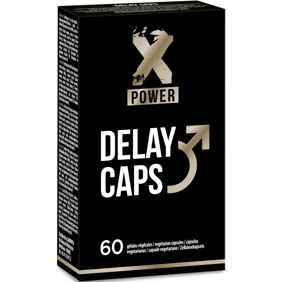Mercadox XPOWER - CÁPSULAS PARA RETARDAR A EJACULAÇÃO - 60 CÁPSULAS