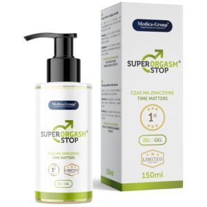 MEDICA GROUP – SUPER ORGASM STOP GEL ÍNTIMO PARA HOMENS 150 ML