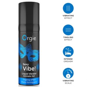 ORGIE – VIBRAÇÃO SEXY! VIBRADOR LÍQUIDO 15 ML