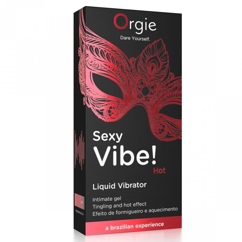 ORGIE - VIBRAÇÃO SEXY! VIBRADOR LÍQUIDO QUENTE E AQUECEDOR 15 ML - Image 3