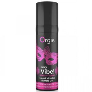 ORGIE – VIBRAÇÃO SEXY! ORGASMO INTENSO, MÚLTIPLAS SENSAÇÕES, GEL ÍNTIMO 15 ML