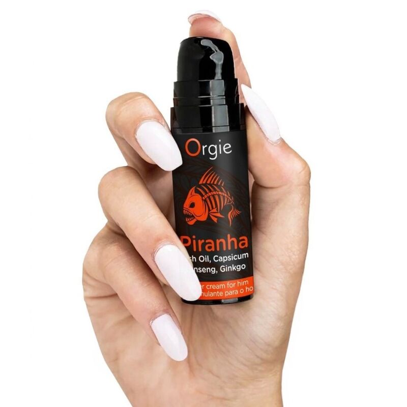 ORGIE - CREME DE PODER PIRANHA PARA ELE 15 ML - Image 2