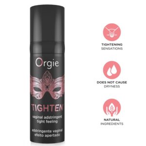 ORGIE – GEL ÍNTIMO APERTADOR SENSAÇÃO DE APERTO 15 ML