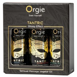 ORGIE – COLEÇÃO MINI ÓLEOS DE MASSAGEM SENSUAL TÂNTRICA 3 X 30 ML