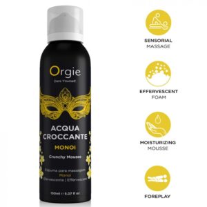 ORGIE – ACQUA CROCCANTE MONOI MOUSSE DE MASSAGEM CRUNCHY 150 ML