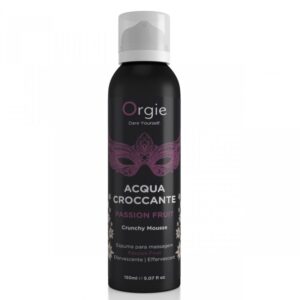ORGIE – ACQUA CROCCANTE MOUSSE DE MASSAGEM CROCANTE DE MARACUJÁ 150 ML
