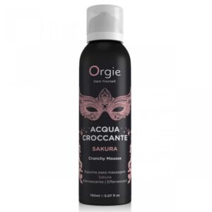 ORGIE – ACQUA CROCCANTE SAKURA MOUSSE DE MASSAGEM CROCANTE 150 ML