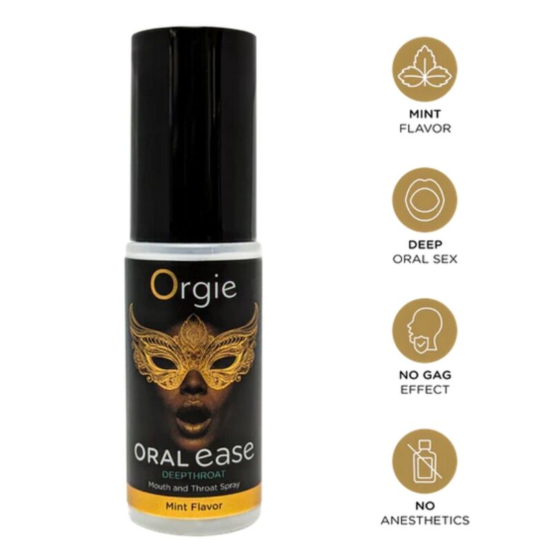 Mercadox ORGIE - SPRAY PARA BOCA E GARGANTA ORAL EASE