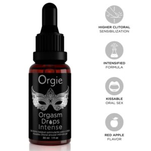 ORGIE – GOTAS PARA ORGASMO: ESTIMULAÇÃO CLITORIANA INTENSA E EXTREMA 30 ML