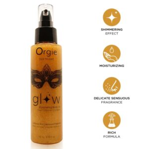 ORGIE – ÓLEO CORPORAL ILUMINADO GLOW 110 ML