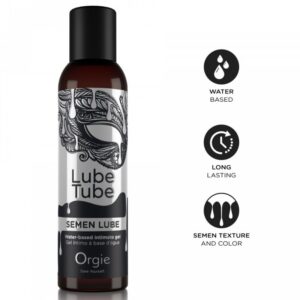 ORGIE – LUBRIFICANTE PARA SÊMEN EM TUBO, GEL ÍNTIMO À BASE DE ÁGUA, 150 ML
