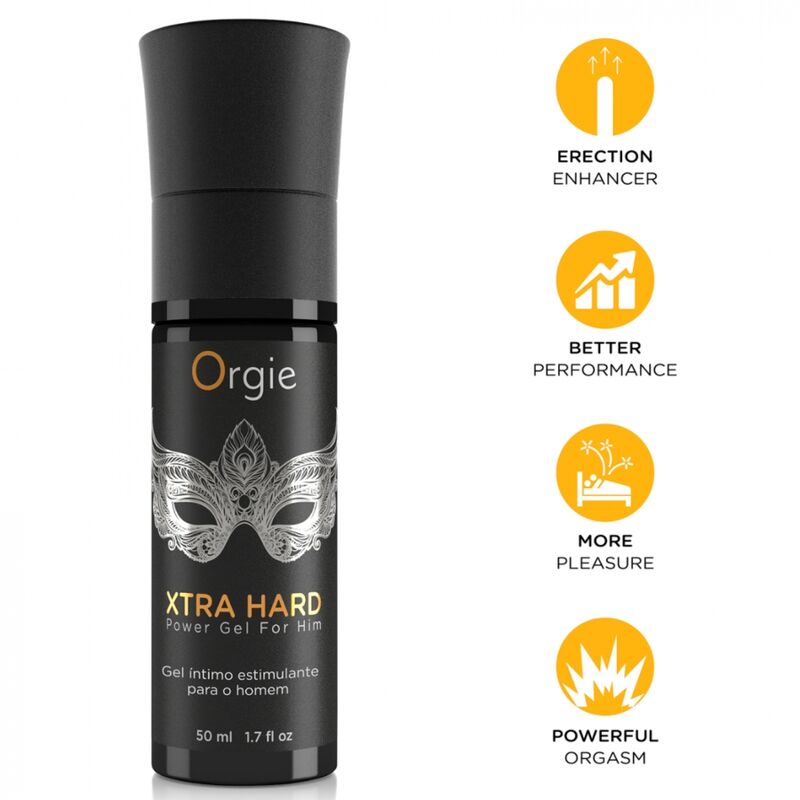 Mercadox ORGIE - GEL EXTRA FORTE PARA EREÇÃO E AUMENTO DA EREÇÃO 50 ML