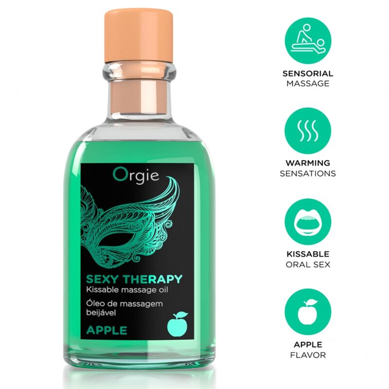 Mercadox ORGIE - MASSAGEM LABIAL MAÇÃ BEIJÁVEL CONJUNTO DE MASSAGEM 100 ML