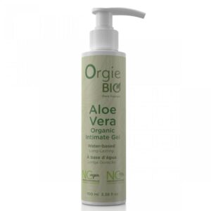 ORGIE – GEL ÍNTIMO À BASE DE ÁGUA ORGÂNICO COM ALOE VERA BIO 100 ML