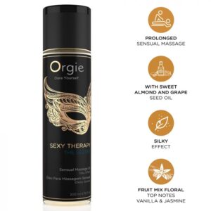 ORGIE – TERAPIA SEXUAL O ÓLEO DE MASSAGEM SENSUAL SECRETO 200 ML