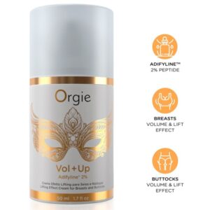 ORGIE – CREME COM EFEITO LIFTING VOL+UP PARA SEIOS E GLÚTEOS 50 ML