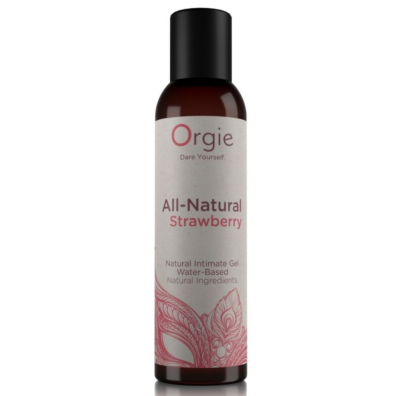 ORGIE - GEL ÍNTIMO À BASE DE ÁGUA DE MORANGO TOTALMENTE NATURAL 150 ML - Image 2