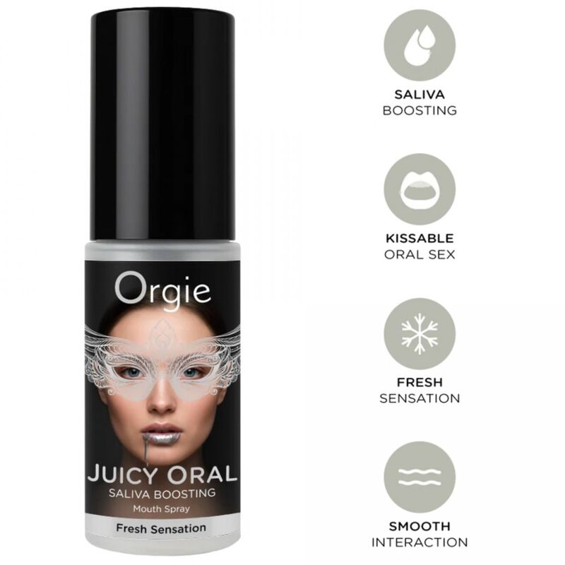 Mercadox ORGIE - SPRAY BUCAL HORTELÃ PARA AUMENTAR A SALIVA 15 ML