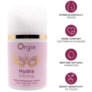 ORGIE – HYDRA INTIMA CREME HIDRATANTE VULVAR DIÁRIO 50 ML