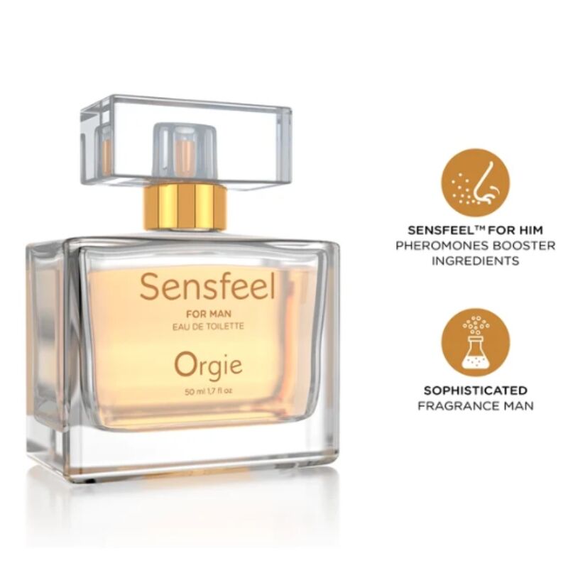 Mercadox ORGIE - SENSFEEL FOR MAN PHEROMON BOOSTER EAU DE TOILETTE 50 ML