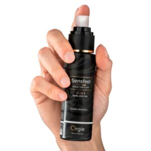 ORGIE – SENSFEEL PARA HOMENS ELIXIR DE SEDUÇÃO 10 EM 1 PARA CORPO E CABELO 100 ML