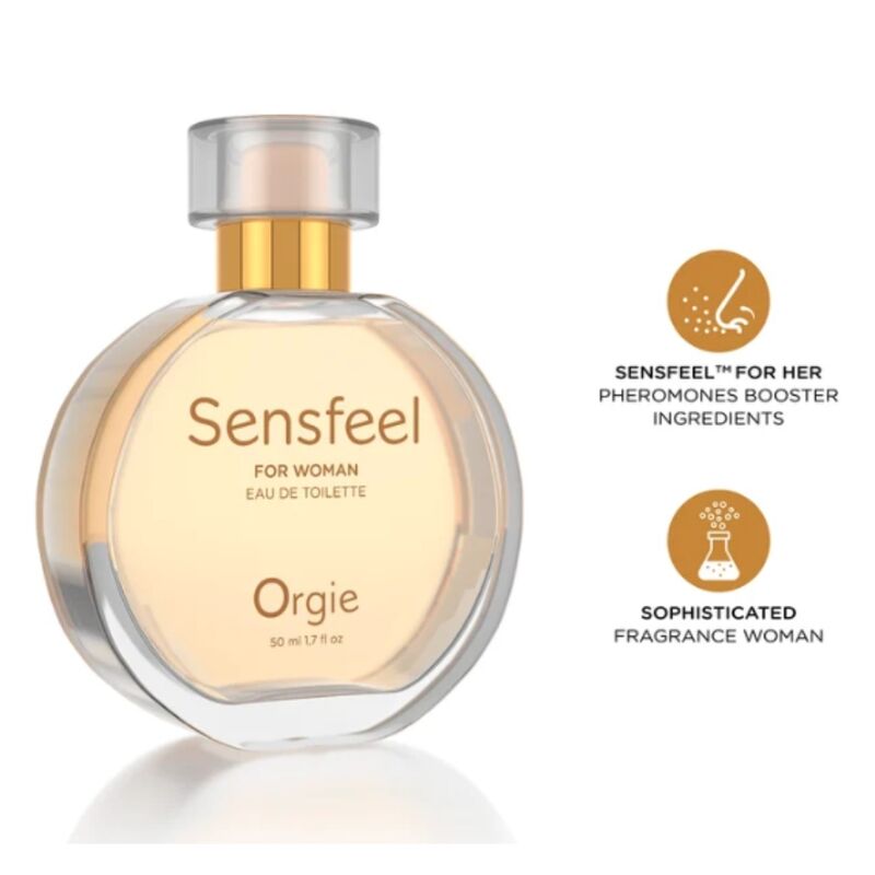 Mercadox ORGIE - SENSFEEL PARA MULHER FEROMONO BOOSTER EAU DE TOILETTE 50 ML