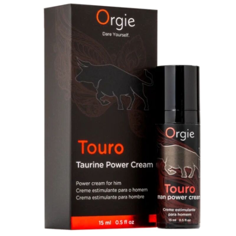 ORGIE - CREME PARA AUMENTAR A EREÇÃO TOURO 15 ML - Image 2