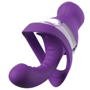 FANTASY FOR HER – BOMBA DE PRAZER DO PONTO G VELOURA TOUCH – BOMBA ÍNTIMA ROXA PARA O PONTO G
