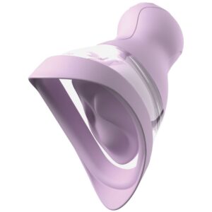 FANTASY FOR HER – VELOURA TOUCH PLEASURE PUMP BOMBA ÍNTIMA COM SUCÇÃO E VIBRAÇÃO ROXA