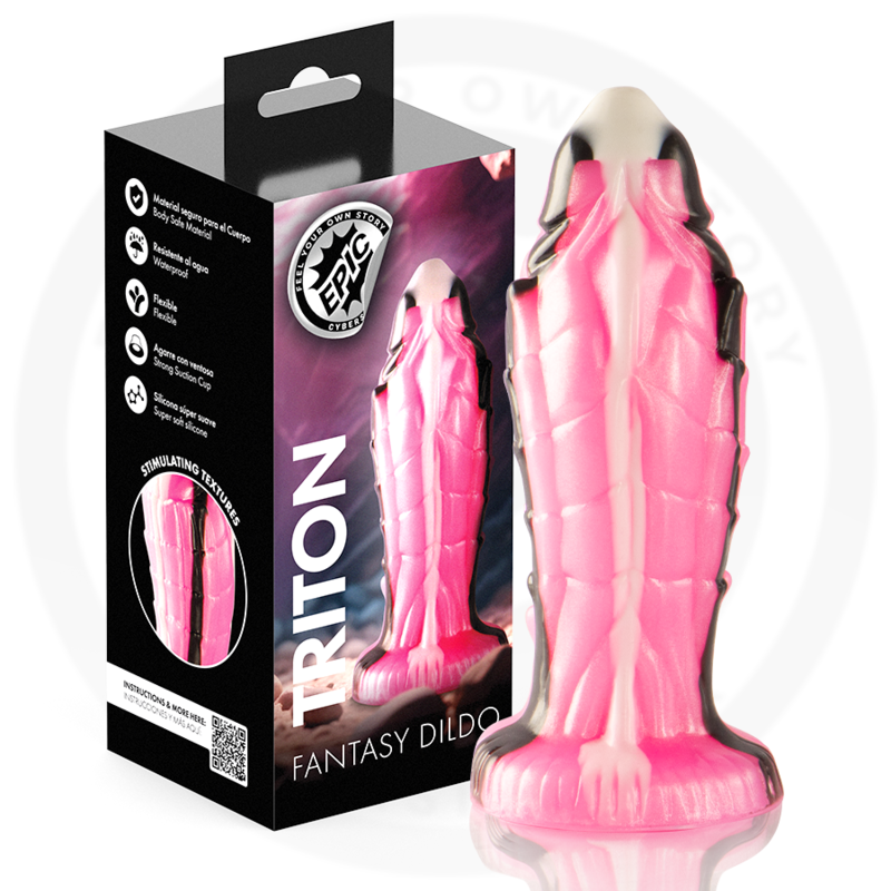 Mercadox EPIC - DILDO TRITON A FORÇA DO RÉPTIL