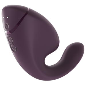 WOMANIZER – DUO NEXT Estimulador Duplo de Clitóris e Ponto G Roxo Escuro