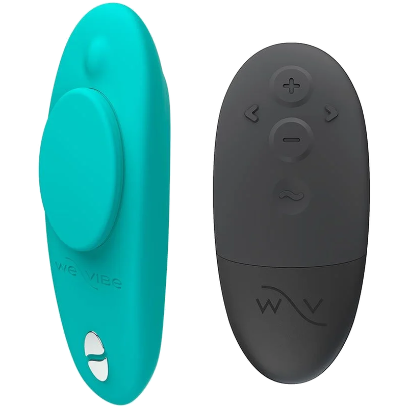 Mercadox WE-VIBE - MOXIE+ VIBRADOR DE CALCINHA COM CLIPE MAGNÉTICO AQUA