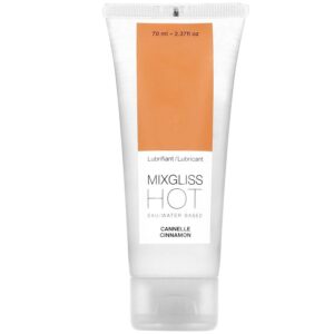 MIXGLISS – LUBRIFICANTE EFEITO CALOR SABOR CANELA 70ML