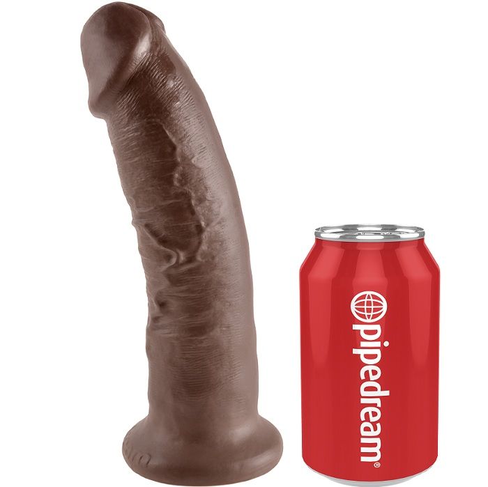 Mercadox KING COCK - 9 DILDO MARROM 22.9 CM