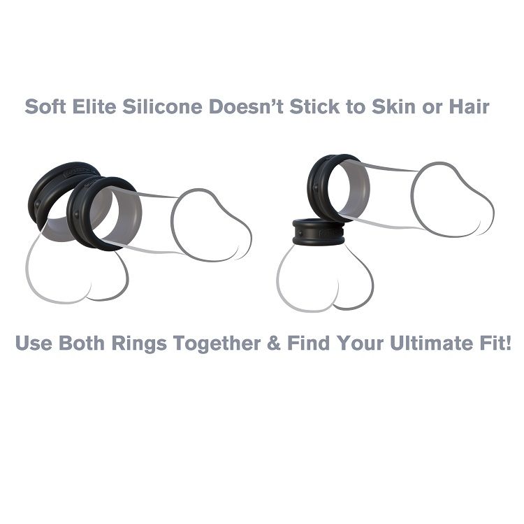 Mercadox FANTASY C-RINGZ - ANÉIS DE SILICONE MAX / WIDHT