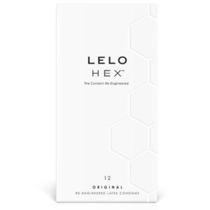 LELO – CAIXA DE PRESERVATIVO HEX 12 UNIDADES