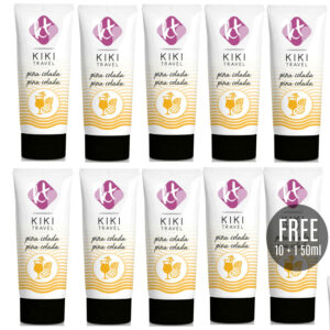 KIKÍ TRAVEL – PINA COLADA LUBRIFICANTE 50 ML 10 + 1 GRÁTIS